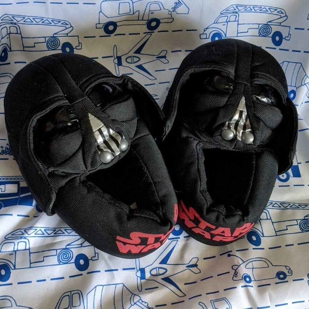 Darth Vader slippers